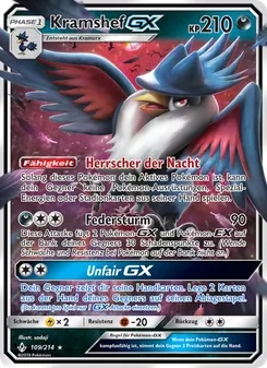 Kramshef GX, Kräfte im Einklang No. 109 Normal
