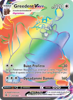 Greedent VMAX, Colpo Fusione No. 272 Holo