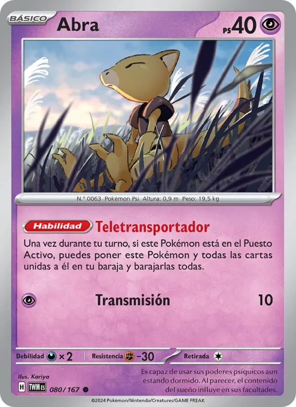 Abra, Mascarada Crepuscular Nº 080
