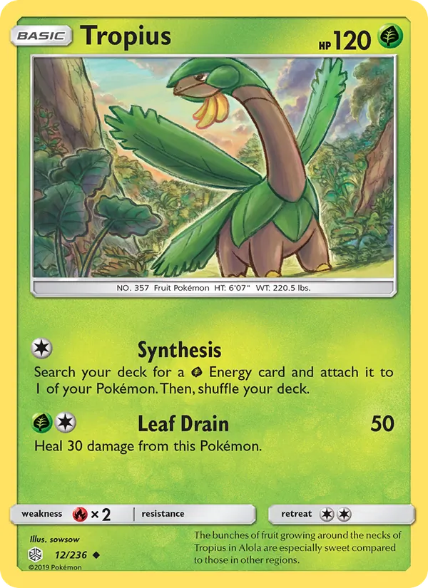 Tropius, Cosmic Eclipse No. 12