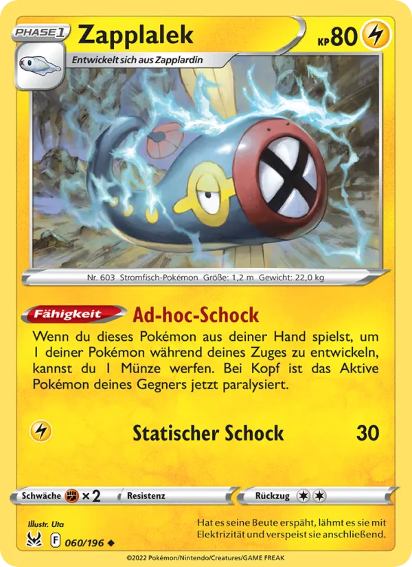 Zapplalek, Verlorener Ursprung No. 060