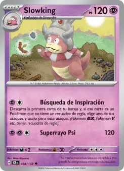 Slowking, Corona Astral Nº 058 Normal