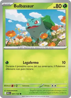 Bulbasaur, Megaevoluzione No. 001 Normal