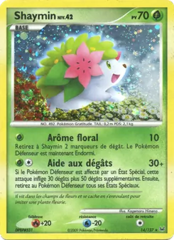 Shaymin, Platine Nº 14 Holo
