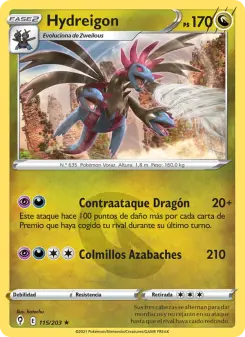 Hydreigon, Cielos Evolutivos No. 115 Holo