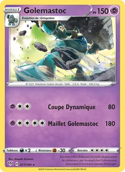 Golemastoc, Ténèbres Embrasées No. 77 Normal