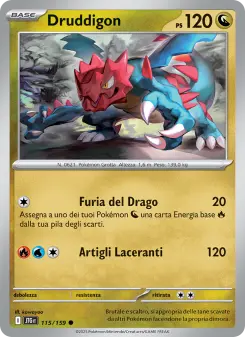 Druddigon, Avventure Insieme Nº 115 Normal