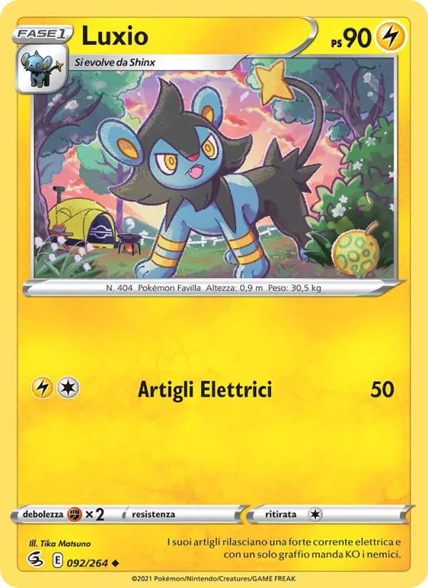 Luxio, Colpo Fusione No. 92