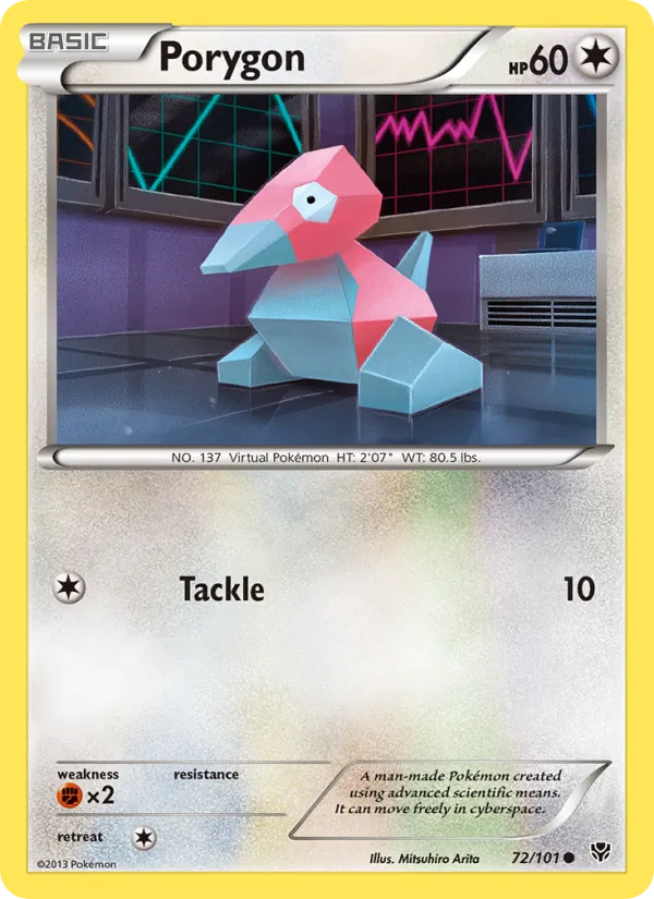 Porygon, Plasma Blast Nº 72