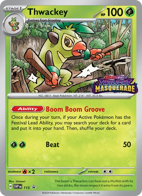Thwackey, SVP Black Star Promos No. 115