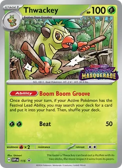 Thwackey, SVP Black Star Promos No. 115 Holo