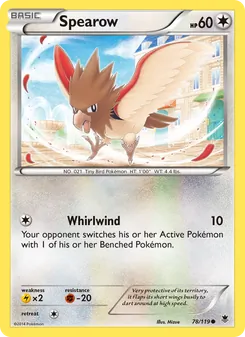 Spearow, Phantom Forces No. 78 Normal