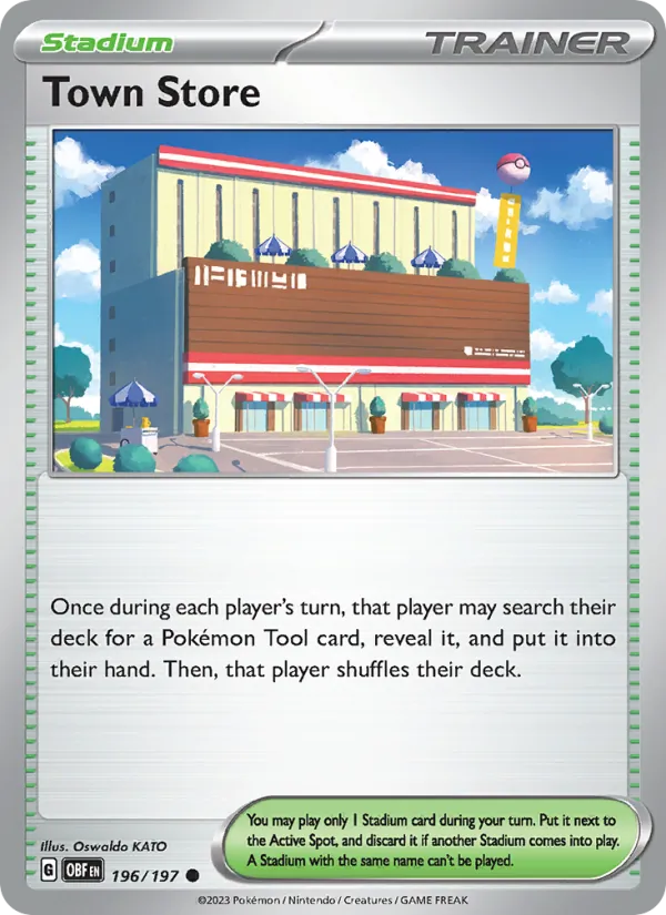 Town Store, Obsidian Flames Nº 196