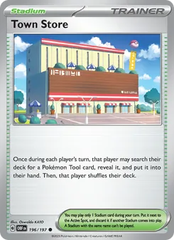 Town Store, Obsidian Flames Nº 196 Normal