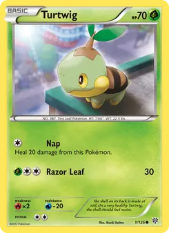 Turtwig, Plasma Storm No. 1