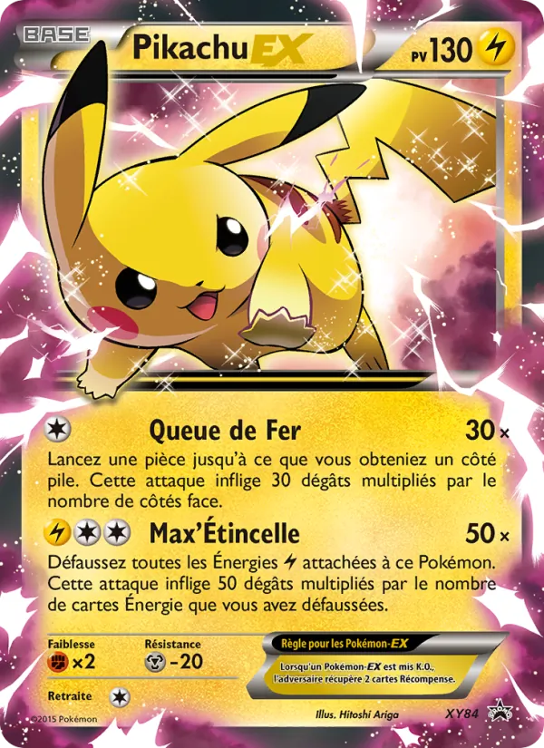 Pikachu EX, Promo XY No. XY84