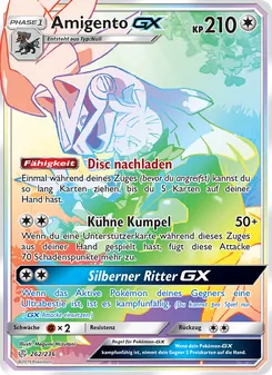 Amigento GX, Welten im Wandel Nº 262 Normal