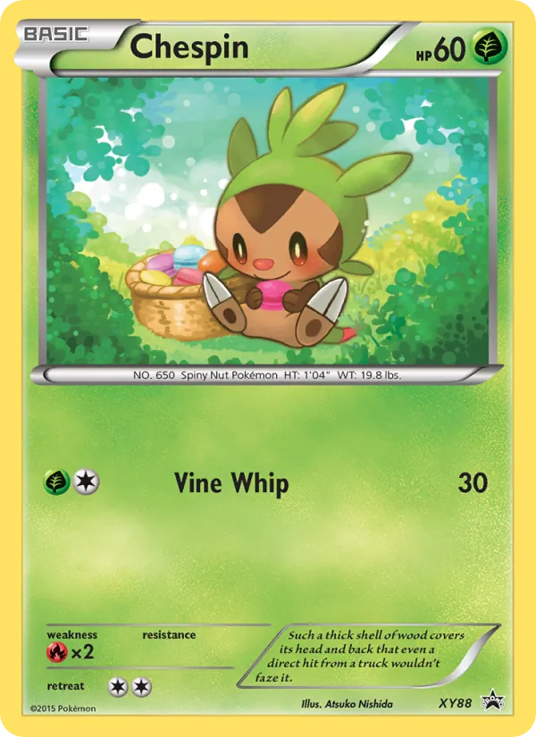 Chespin, XY Black Star Promos No. XY88
