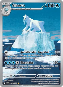 Siberio, Schwarze Blitze No. 110 Holo