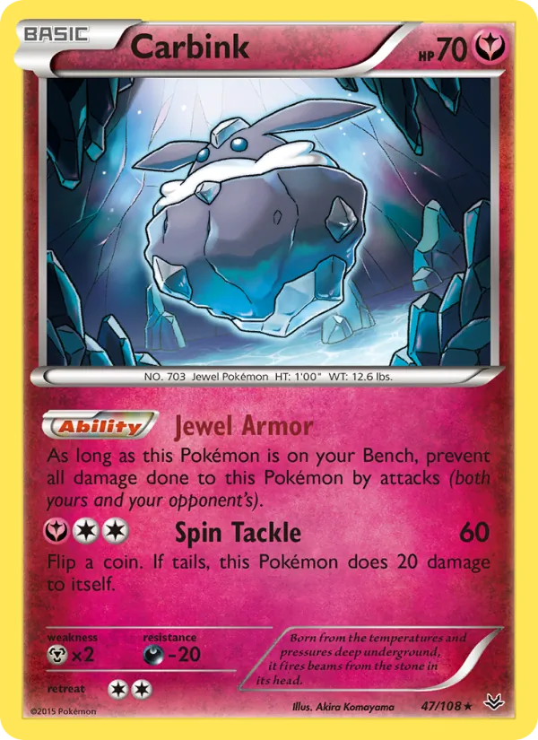 Carbink, Roaring Skies Nº 47