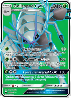 Golisopod GX, Sombras Ardientes Nº 129 Holo