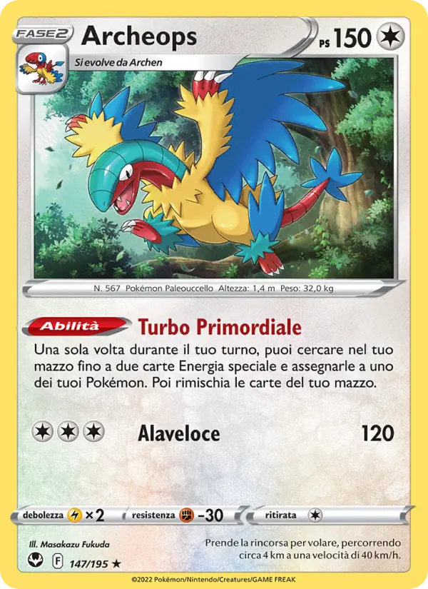 Archeops, Tempesta Argentata No. 147