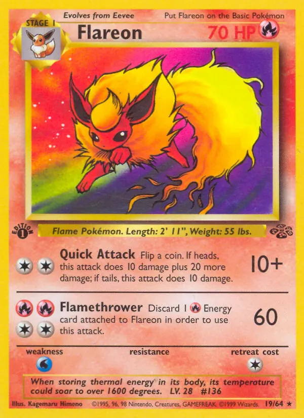 Flareon, Jungle No. 19