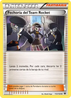 Fechoría del Team Rocket, Destinos Enfrentados Nº 112 Normal