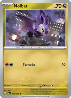 Noibat, Destinos de Paldea No. 068 Normal
