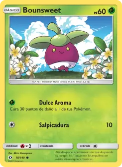 Bounsweet, Sol y Luna No. 18 Normal