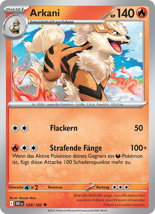 Arkani, Ewige Rivalen Nº 028