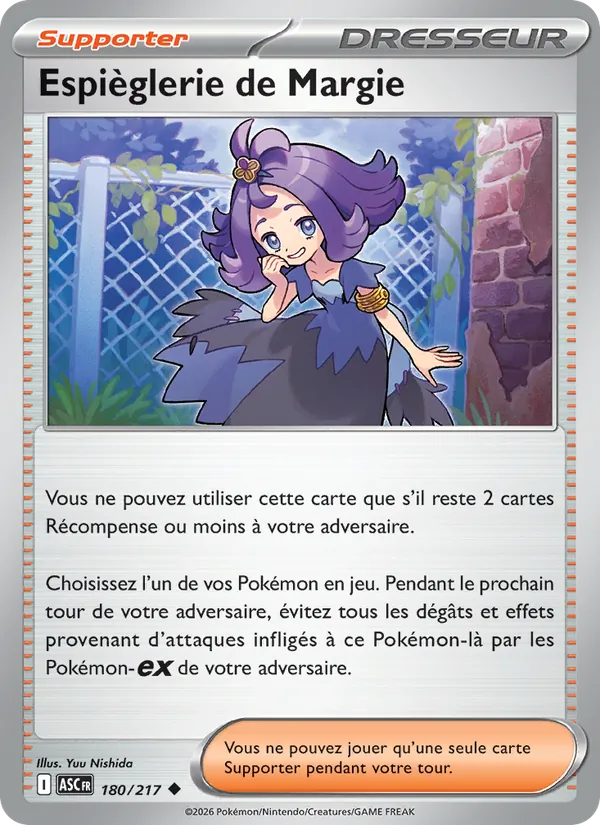 Espièglerie de Margie, Héros Transcendants No. 180