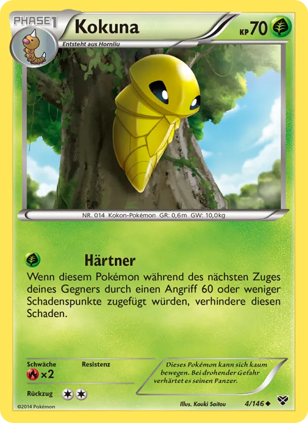 Kokuna, XY Nº 4