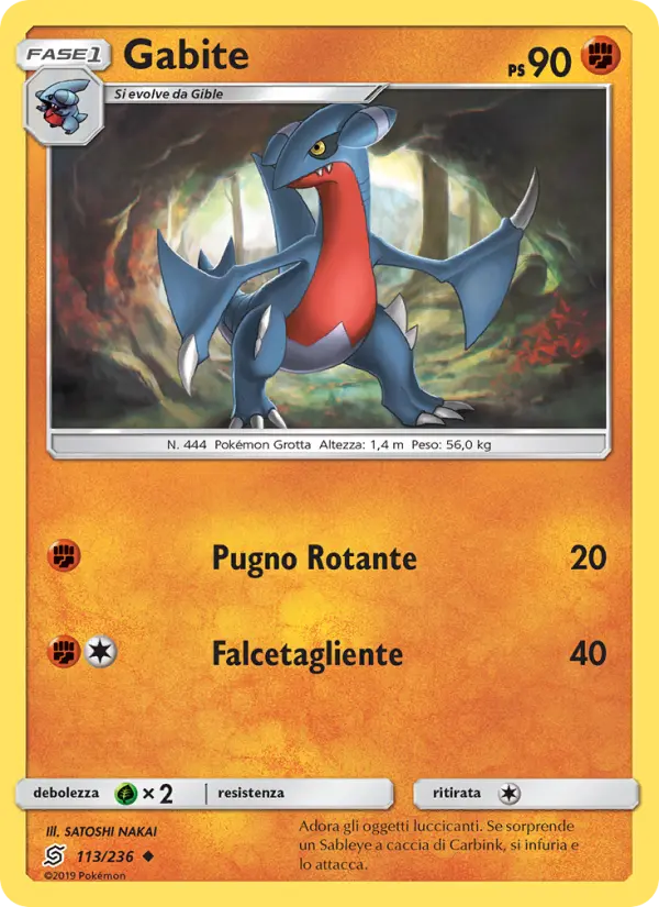 Gabite, Sintonia Mentale Nº 113