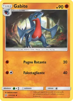 Gabite, Sintonia Mentale Nº 113 Normal