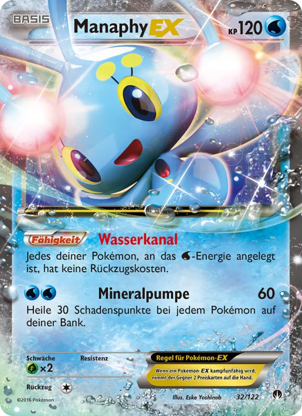 Manaphy EX, TURBOfieber No. 32