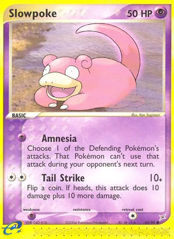Slowpoke, Team Magma vs Team Aqua No. 45