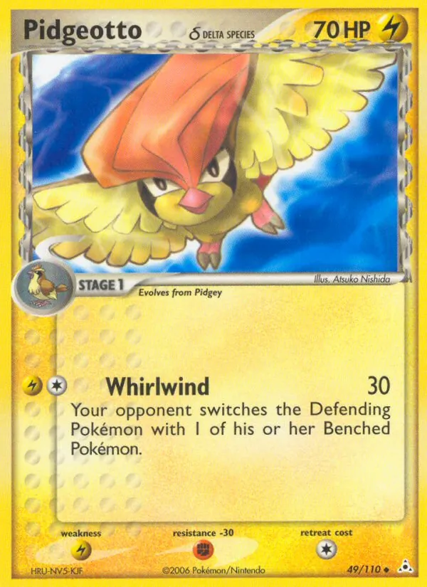 Pidgeotto δ, Holon Phantoms Nº 49