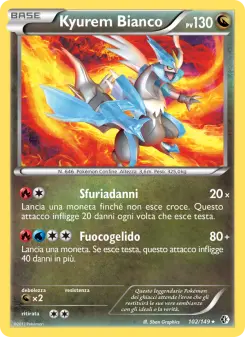 Kyurem Bianco, Confini Varcati No. 102 Normal