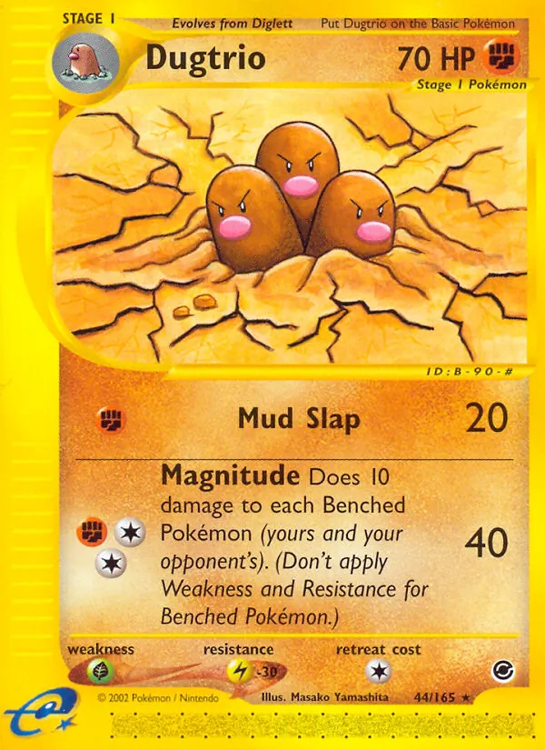 Dugtrio, Expedition Base Set No. 44