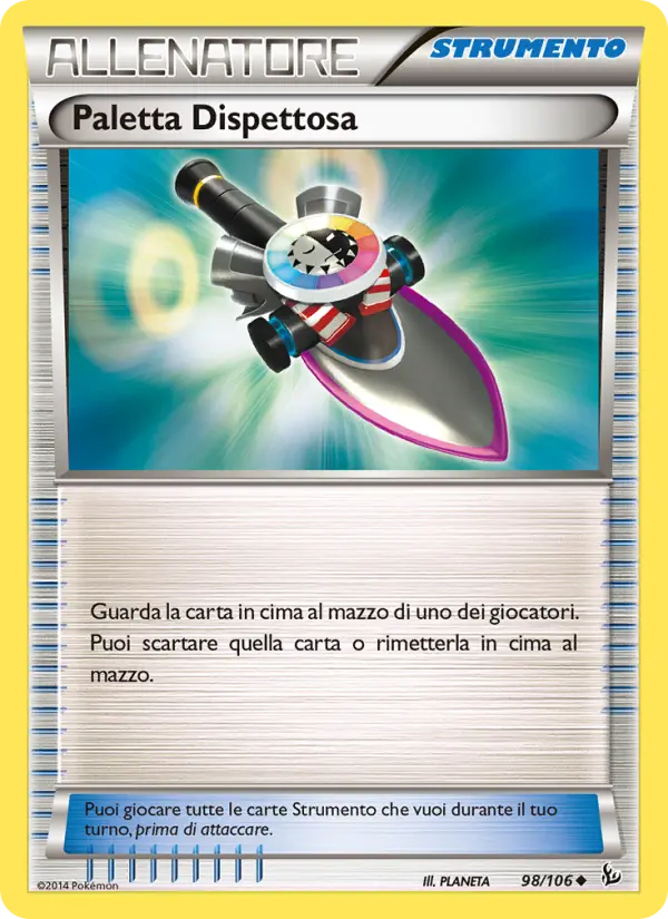 Paletta Dispettosa, Fuoco Infernale No. 98