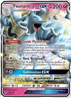 Feunard d’Alola GX, Tonnerre Perdu No. 132 Normal