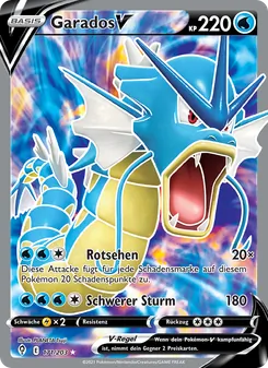 Garados V, Drachenwandel Nº 171 Holo