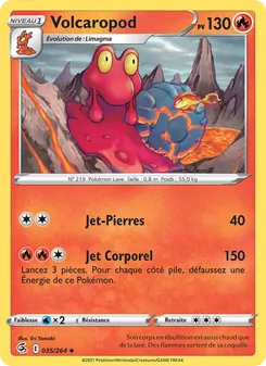 Volcaropod, Poing de Fusion No. 35 Normal