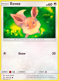 Eevee, Ultra Prism No. 104 Normal