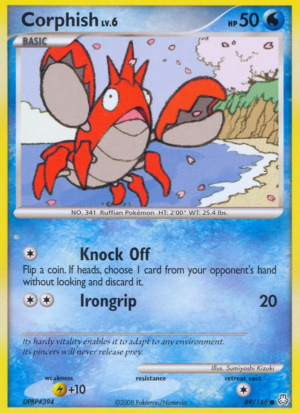 Corphish, Legends Awakened No. 89