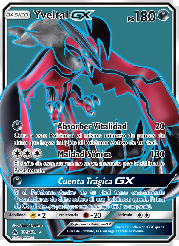 Yveltal GX, Luz Prohibida Nº 124