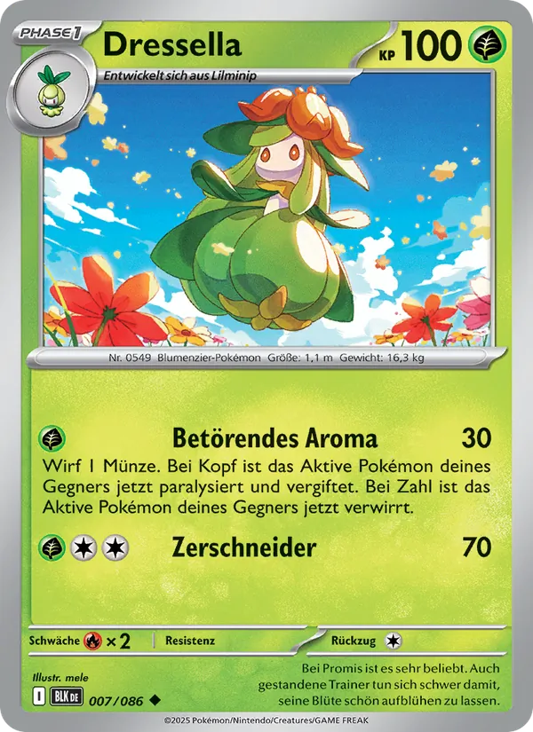 Dressella, Schwarze Blitze No. 007
