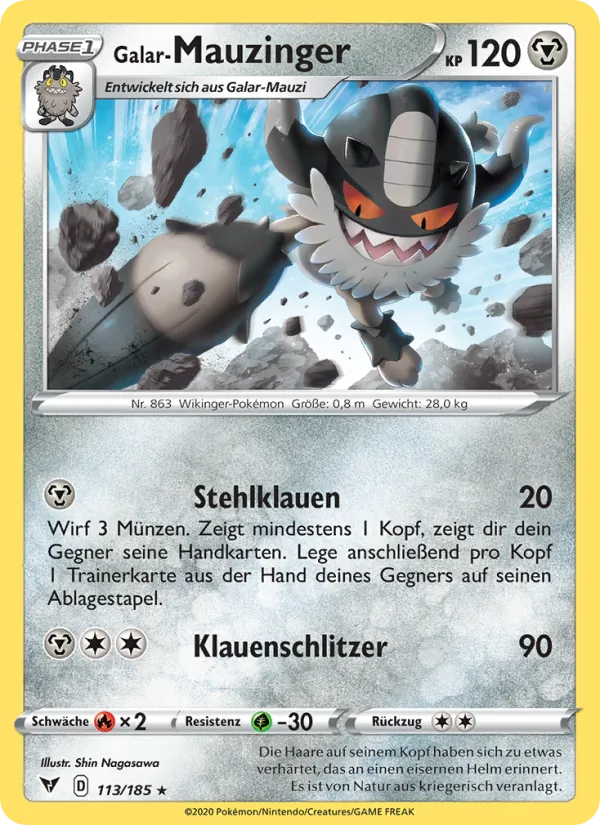 Galar-Mauzinger, Farbenschock Nº 113