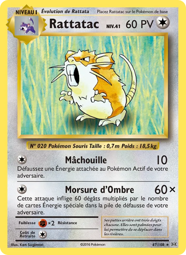Rattatac, Évolutions No. 67